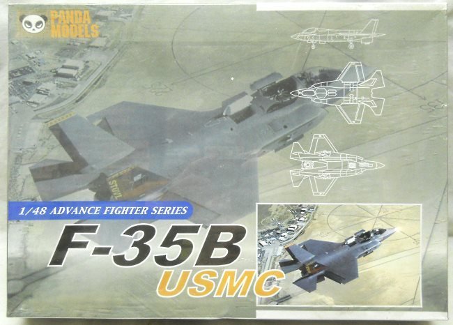 Panda 1/48 F-35B USMC, 48002 plastic model kit